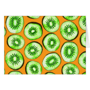 Cartão Fatias de Kiwi