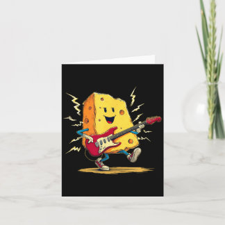 Cartão Fato de Queijo de Guitarra Elétrica para Laticínio