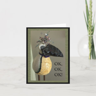 Cartão Fatos e conselhos de aniversário engraçados