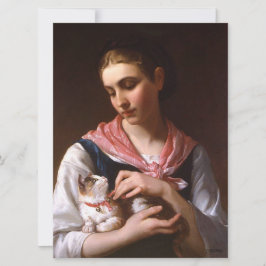 Cartão Favorite Kitten (por Émile Munier)