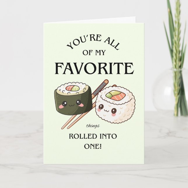 Cartão Favorite Things all rolled Into One (Frente)