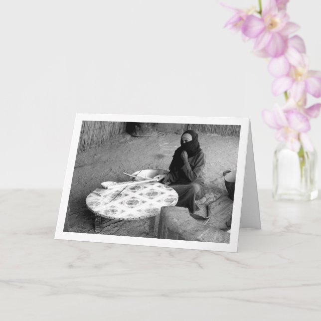 Cartão Fazedor de Pão Egípcio (Orquídea)