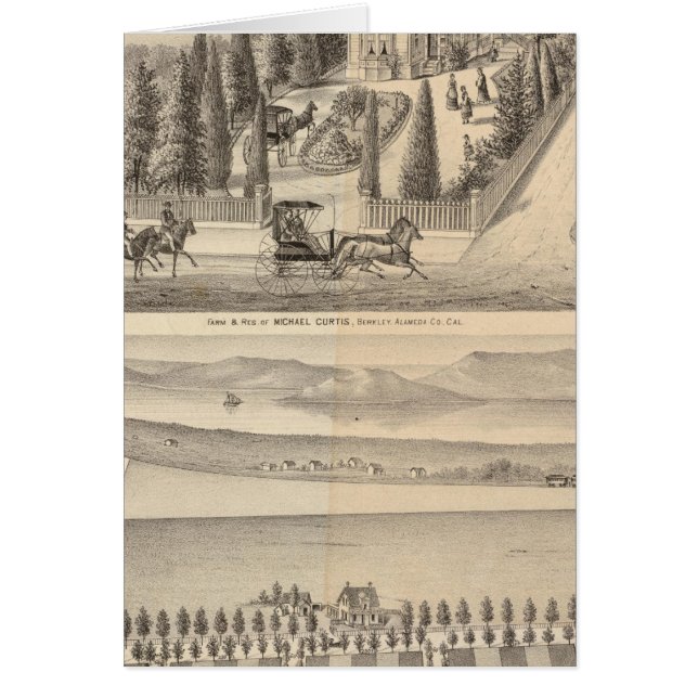 Cartão Fazenda Curtis, Trato Poirier (Frente)