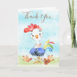 Cartão Fazenda de lista de cores d'água