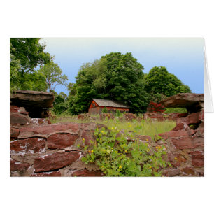 Cartão Fazenda De Parede De [Ruínas] - Qualquer Placa De