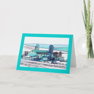 Cartão "Fazenda fluorescente" no Pike nacional