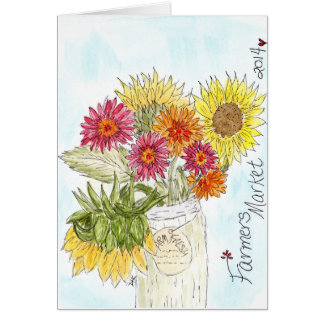 Cartão Fazenda fresca