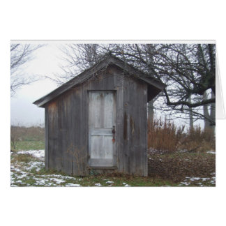 Cartão Fazenda Shed 5x7
