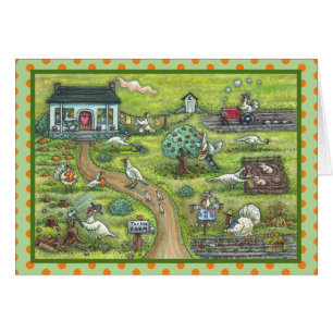 CARTÃO FAZENDA TURQUIA, PAÍS A AGRADECER A OBTENÇÃO DO CA