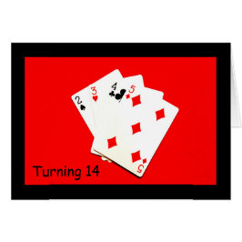 Cartão Fazer 14 É Grande Coisa!