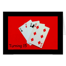 Cartão Fazer 15 É Grande Coisa!