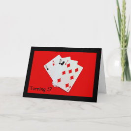 Cartão Fazer 17 É Grande Coisa!