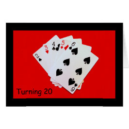 Cartão Fazer 20 É Grande Coisa!