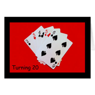 Cartão Fazer 20 É Grande Coisa!