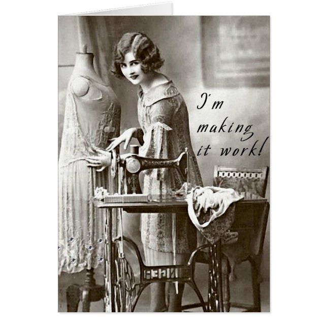 Cartão Fazer que funcione (Frente)