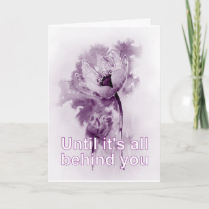 Cartão Fé e Esperança estão atrás de você