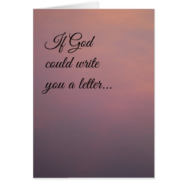 Cartão Fé em você (Frente)