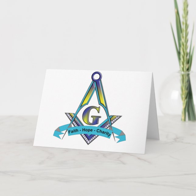 Cartão Fé, Esperança, Caridade (Frente)