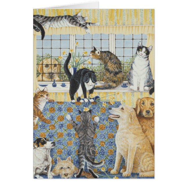 Cartão Febre do primavera (Frente)