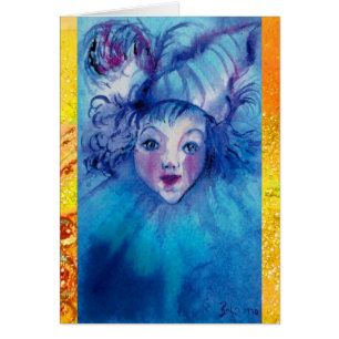 CARTÃO FECHADO EM AZUL