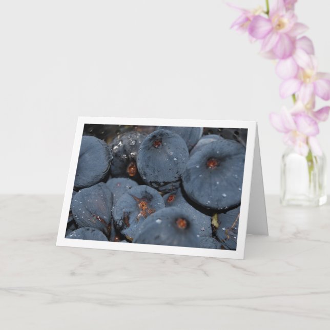 Cartão Fechamento da Fruta Fig (Orquídea)