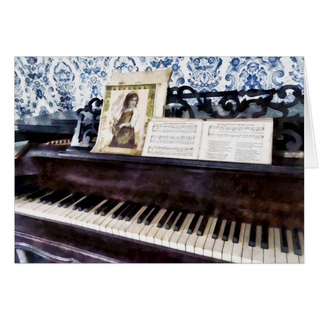 Cartão Fechamento do Piano (Frente Horizontal)