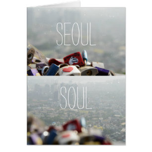 Cartão Fechamentos do amor de Seoul