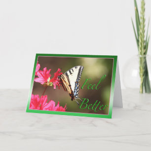 Cartão Feel Better Butterfly Card