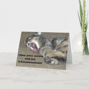 Cartão Feels Better Soon Kitty Cat