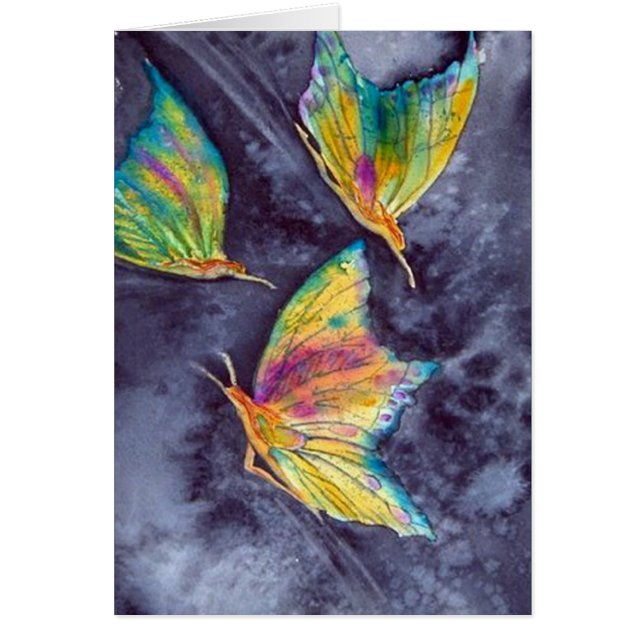 Cartão feericamente da dança (Frente)