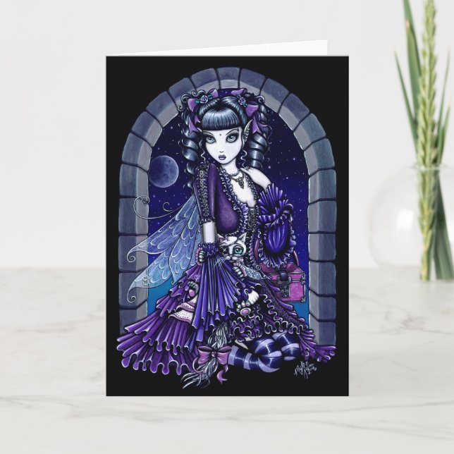 Cartão feericamente de "Mia" (Frente)