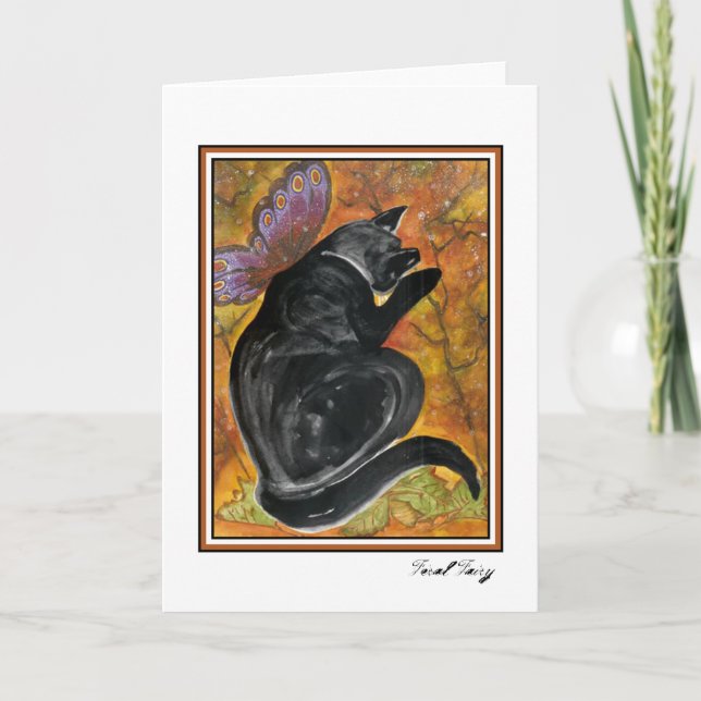 Cartão feericamente feroz (Frente)