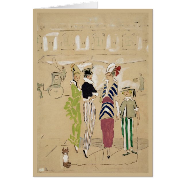 Cartão Feira de vaidade nas avenidas (1914) (Frente)