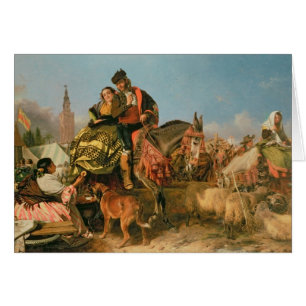 Cartão Feira em Sevilha