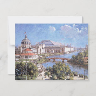 Cartão Feira Mundial de Chicago (Exposição Columbiana)