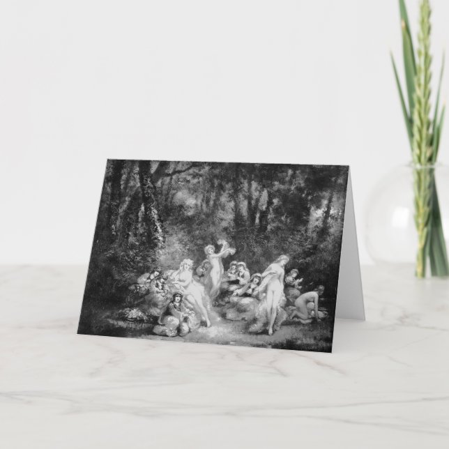 Cartão Feiras Vintage No Fairycore (Frente)