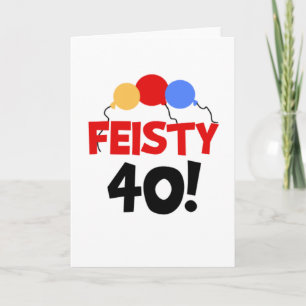 Cartão Feisty 40