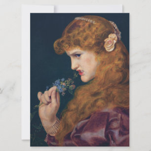 Cartão Feisty Red Hired Woman (Sombra do Amor) (Divórcio)