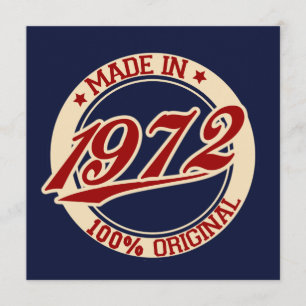 Cartão Feito Em 1972