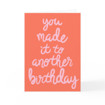 Feito lhe a um outro aniversário