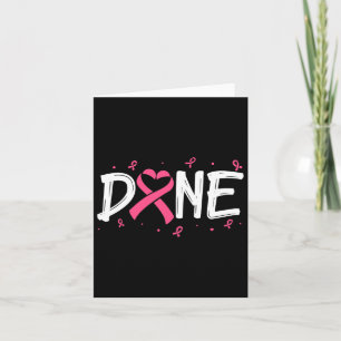 Cartão Feito No Último Dia Da Radiação Quimio, Cancer Da 