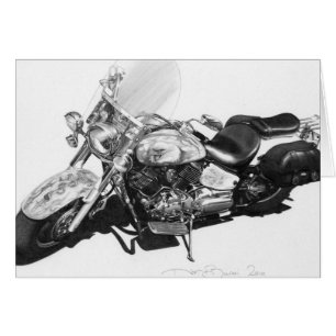 Cartão feito sob encomenda de Harley