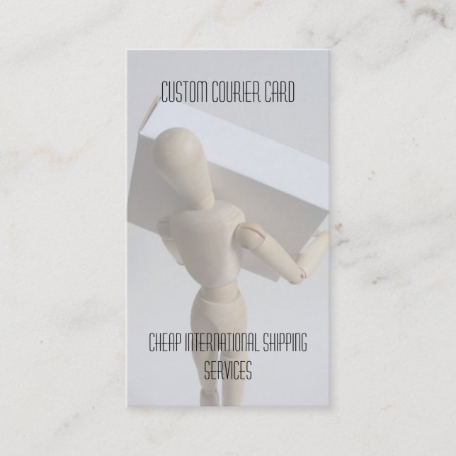 Cartão feito sob encomenda do correio (Frente)