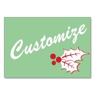 Cartão feito sob encomenda retro 3 x 5 da mesa do