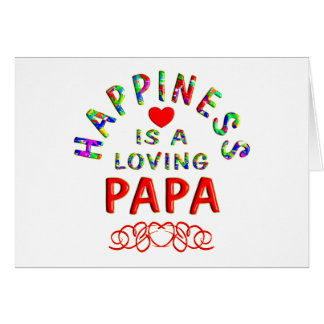 Cartão Felicidade da papá