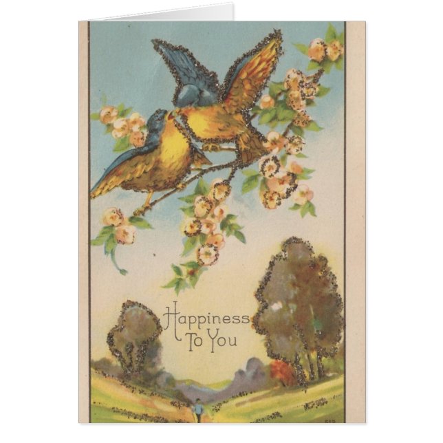 Cartão Felicidade para você (Frente)