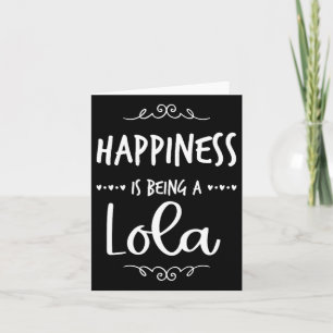 Cartão Felicidade Por Ser Uma Avó Especial Lola