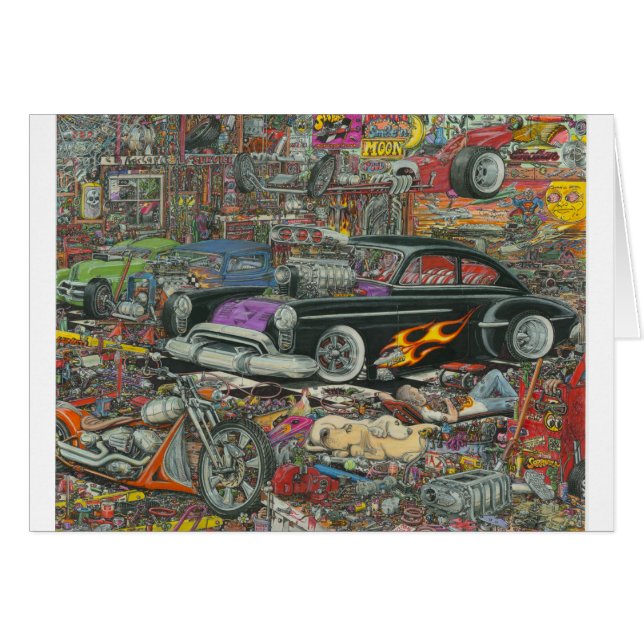 Cartão Felicidade Unorganized (Frente Horizontal)