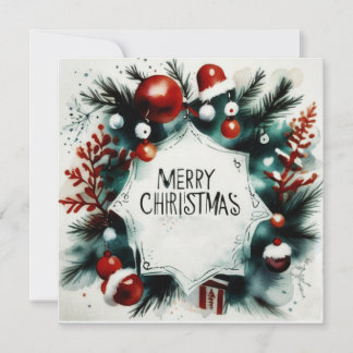 Cartão Felicitación navideña (postal).