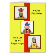 Felicitacion para el Dia de Los Reyes Magos
